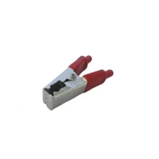 CLIP BATERIA AISLADO ROJO 25A LARGO: 60MM PESO: 24G
