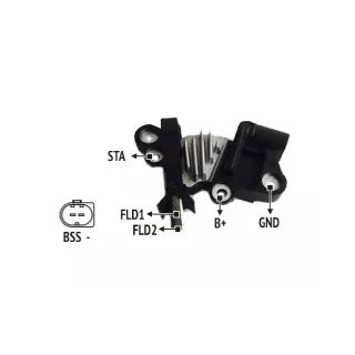 REGULADOR DE VOLTAJE 12V BOSCH BMW 06-13 (IMPORTADO)