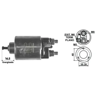 SOLENOIDE DELCO REMY 12V CHEVROLET ASTRA/ BLAZER ESPERO/ MON