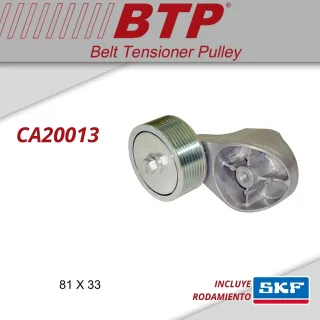 TENSOR POLY-V MERCEDES BENZ ATEGO / AXOR M 906 LAG , OM 906 LAOEM = 9062002670 VKMCV 51014 MEDIDAS 81 X 33