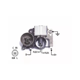 REGULADOR DE VOLTAJE MITSUBISHI HONDA CIVIC-CRX 12V. (IMPORTADO)