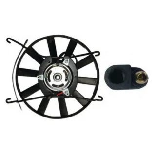 ELECTROVENTILADOR RENAULT: TRAFIC 1.4 86'- 97' ; 2.2 88'- 98'   CON ENC.  - FLUJO: SOPLANTE -  SENTIDO GIRO: HORARIO - EXT: 323 - POTENCIA: 155 W - CO