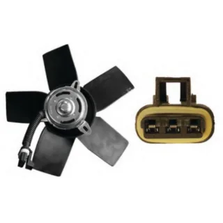 ELECTROVENTILADOR CHEVROLET CORSA : 1.7 DIESEL 98'- 05'     - FLUJO: ASPIRANTE -  SENTIDO GIRO: HORARIO - EXT: 302 - POTENCIA: 48 /66 W - COD HELICE: 
