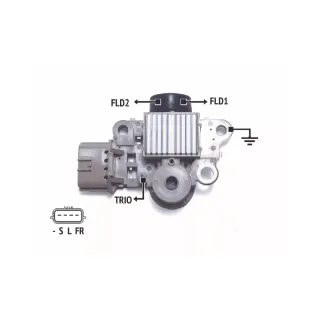 REGULADOR DE VOLTAJE MANDO 12V.- HYUNDAI/KIA SEDONA 3.5 (IMPORTADO)