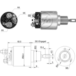 SOLENOIDE BOSCH 12V CHEVROLET VECTRA/OMEGA