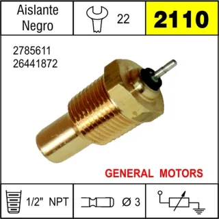 BULBO TEMPERATURA CHEVROLET MOD 67/73