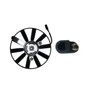 ELECTROVENTILADOR RENAULT: 9 : C A.A. -- 11 C A.A. FLUJO: SOPLANTE - SENTIDO GIRO: HORARIO -  EXT: 289 - POTENCIA: 140 W - COD HELICE : 2955 EQUIVALEN