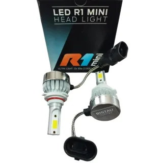 LAMPARA CREE LED R1 9005 SIN COOLER CON DISIPADOR 22000LM