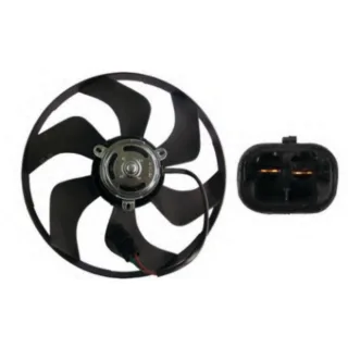 ELECTROVENTILADOR PEUGEOT: 307 1.6 HDI 01 -12   ; 2.0 HDI 01 -12     FLUJO: ASPIRANTE - SENTIDO GIRO: HORARIO -  EXT: 385 - POTENCIA: 204 W COD HELICE