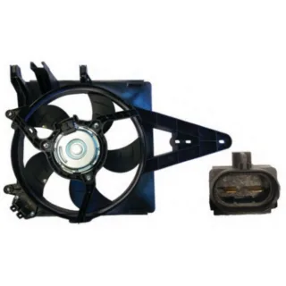 ELECTROVENTILADOR FIAT PALIO : 1.6 NAFTA   CON ENC.  - FLUJO: ASPIRANTE -  SENTIDO GIRO: HORARIO - EXT: 385 - POTENCIA: 141,6 W - COD HELICE: 3266
