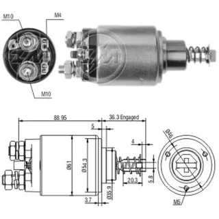 SOLENOIDE BOSCH 12V CASE