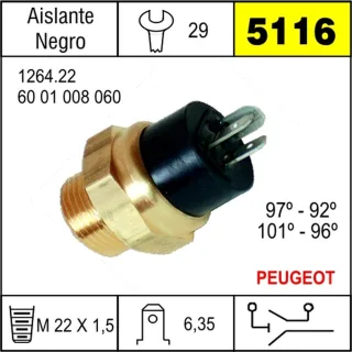 BULBO ELECTROV PEUGEOT 205 A/A