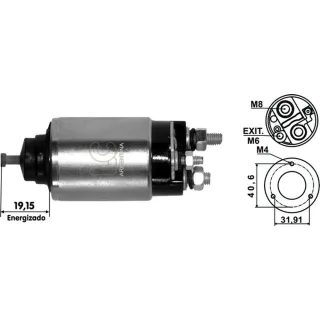 SOLENOIDE DELCO REMY 12V CORSA/MERIVA/S10/ZAFIRA/VECTRA/ASTR