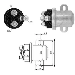 SOLENOIDE AUXILIAR M.BENZ/CASE/CUMMINS/ NEW HOLAND
