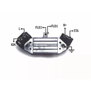 REGULADOR DE VOLTAJE P/LINEA RENAULT MARELLI 12V. (NACIONAL)