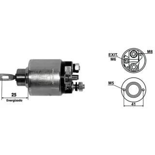 SOLENOIDE BOSCH 12V FIAT LINEA Y UNO   12V