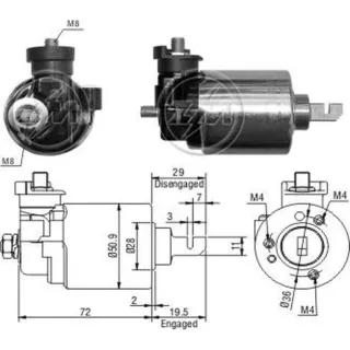 SOLENOIDE HONDA CIVIC 1.4 -1.6