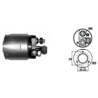 SOLENOIDE VALEO 12V VW BEETLE /BORA /GOLF /PASSAT /POLO