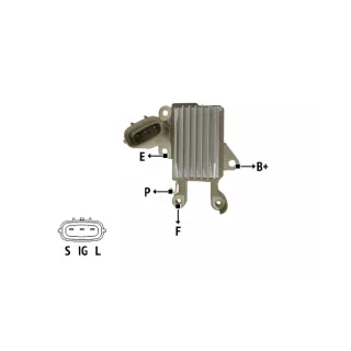 REGULADOR DE VOLTAJE 12V TOYOTA (IMPORTADO)