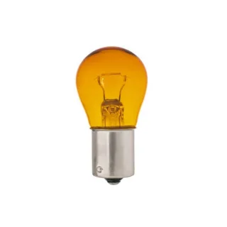 LAMPARA 12V 21W PY21W 1 POLO  VIDRIO AMBAR