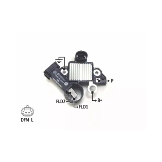 REGULADOR DE VOLTAJE  12V. CHEVROLET CRUZE-ONIX-S10 2012-SONIC (IMPORTADO)