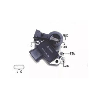 REGULADOR DE VOLTAJE 12V. DELCO REMY - CHEVROLET AVEO (IMPORTADO)