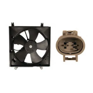 ELECTROVENTILADOR CHERY TIGGO : >08'   CON ENC.  - FLUJO: ASPIRANTE -  SENTIDO GIRO: ANTI-HORARIO - EXT: 335 - POTENCIA: 64 W - COD HELICE: