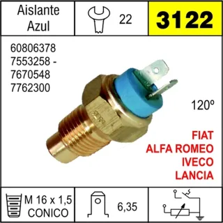 BULBO TEMPERATURA FIAT PALIO