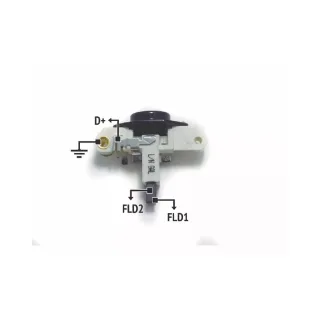 REGULADOR DE VOLTAJE 12V VW GOLF PASSAT CORSA 1.0-1.4 (NACIONAL)