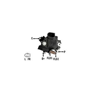 REGULADOR DE VOLTAJE 12V HITACHI SERIE  IMPORTADO WV  TOUAREG