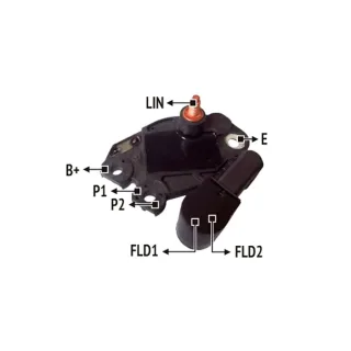 REGULADOR DE VOLTAJE VALEO CITROEN C3 / PEUGEOT 208 12V EQUIVALENCIAS 	2614850  2626949   599150  599426(IMPORTADO)