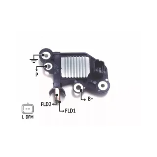 REGULADOR DE VOLTAJE 12V. RENAULT CLIO- LOGAN- SANDERO (IMPORTADO)