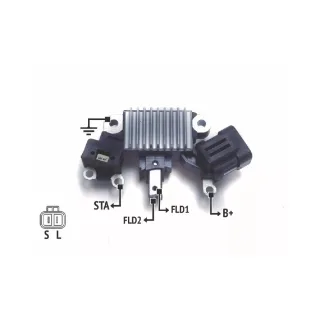 REGULADOR DE VOLTAJE HITACHI NISSAN FRONTIER-XTERRA 2.4-3.3 (IMPORTADO)