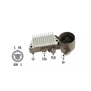 REGULADOR DE VOLTAJE 12V.NIPPONDENSO- HONDA (IMPORTADO)