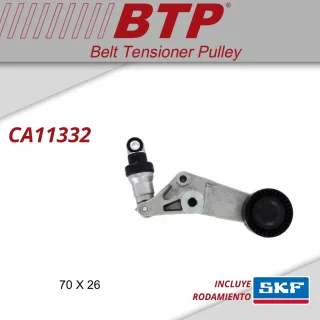 TENSOR POLY V TOYOTA COROLLA MOTOR 1.8 16V 2002> COROLLA MOTOR 1.8 16V DOHC 2008-2011 OEM: 16620-0D021 VKM 61014 534 0016 10 MEDIDAS: 70X26