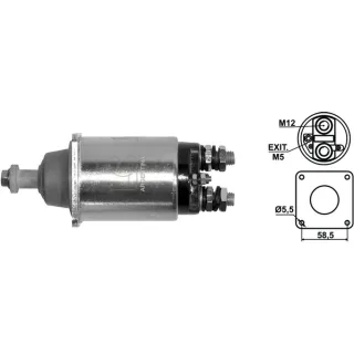 SOLENOIDE BOSCH 24V S.TORQUE CABEZAL BAJO M.BENZ BUS 0371/03