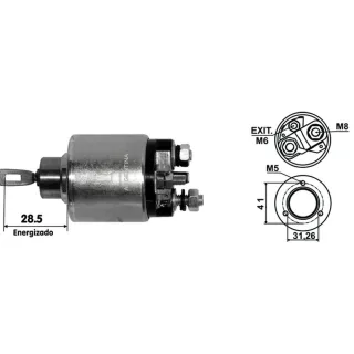 SOLENOIDE BOSCH 12V CHRYSLER VOYAGER 3.3 - DYNASTY IMPERIAL
