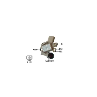 REGULADOR DE VOLTAJE VALEO HYUNDAI / OEM / VALEO 12V EQUIVALENCIAS  37370-2B100   37370-2B101   37370-2B250  	37370-2B400  1127-112RS   2608326    260