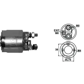 SOLENOIDE VALEO 12V PALIO/STILO/STRADA/SIENA/ASTRA/CORSA/MER