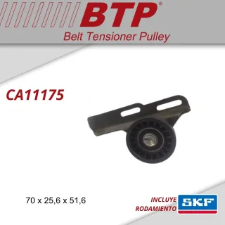 TENSOR POLY V RENAULT MEGANE MOTOR 1.6 NAFTA K7J Y K7M AUXILIAR MEDIDAS: 70X51.6X25.6 EQUIVALENCIAS OEM 7700273640 A F122481.8