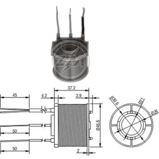 BOBINA SOLENOIDE MOT.NIPPONDENSO 12V.