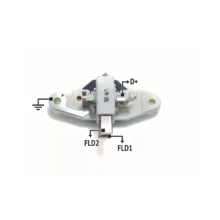REGULADOR DE VOLTAJE 12V. ALFA ROMEO- AUDI- M.BENZ (IMPORTADO)