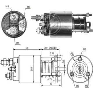 SOLENOIDE MARELLI 12V FIAT BRAVO/BRAVA/MAREA/PALIO/TEMPRA