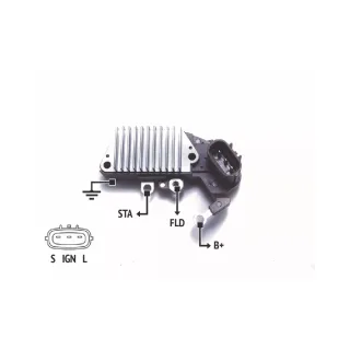 REGULADOR DE VOLTAJE 12V.NIPPONDENSO-TOYOTA P.UP 3.0 (IMPORTADO)