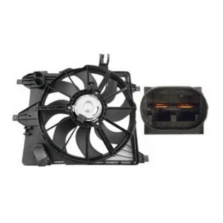 ELECTROVENTILADOR RENAULT CLIO : 1.5 DIESEL 01'- 09'   CON ENC.  - FLUJO: ASPIRANTE -  SENTIDO GIRO: HORARIO - EXT: 385 - POTENCIA: 220 W - COD HELICE