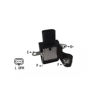REGULADOR DE VOLTAJE NIPPONDENSO CHEVROLET PONTIAC EQUINOX BUICK 12V EQUIVALENCIAS  126600-3290(IMPORTADO)