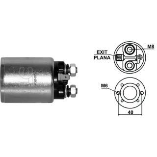 SOLENOIDE INDIEL 12V LAND ROVER DEFENDER-FORD F100/SPRINTER/