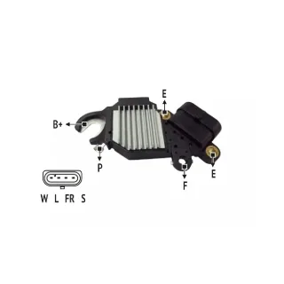 REGULADOR DE VOLTAJE 12V DELCO REMY CHEVROLET 01-06 (IMPORTADO)