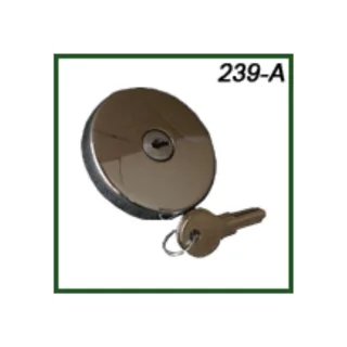 TAPA COMBUSTIBLE FORD F100 TIPO ORIGINAL CROMADA NAFTA