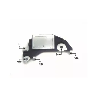REGULADOR DE VOLTAJE  DELCO REMY 116432 (IMPORTADO)